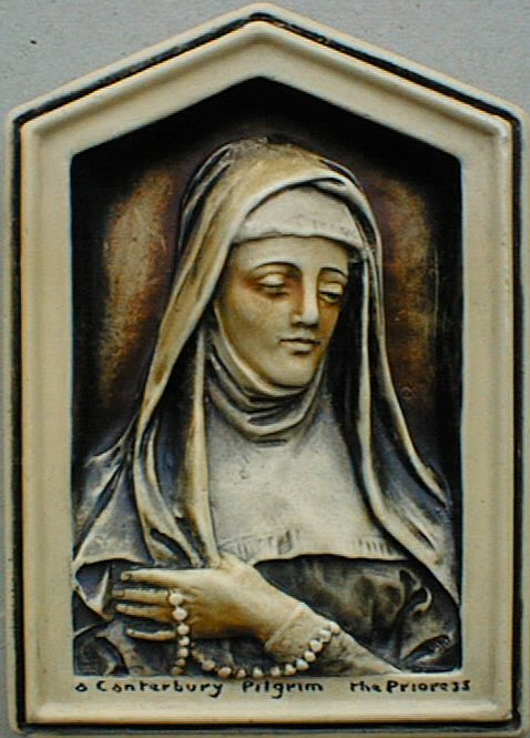 Print - A Canterbury Pilgrim The Prioress